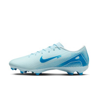 Nike Zoom Mercurial Vapor 16 Academy Gazon Naturel Gazon Artificiel Chaussures de Foot (MG) Bleu Clair Bleu