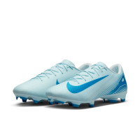 Nike Zoom Mercurial Vapor 16 Academy Gazon Naturel Gazon Artificiel Chaussures de Foot (MG) Bleu Clair Bleu