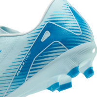 Nike Zoom Mercurial Vapor 16 Academy Gazon Naturel Gazon Artificiel Chaussures de Foot (MG) Bleu Clair Bleu