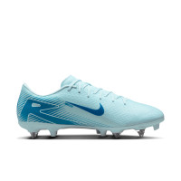 Nike Zoom Mercurial Vapor 16 Academy Crampons Visses Chaussures de Foot SG Anti Clog Bleu Clair Bleu Voetbalshop.be