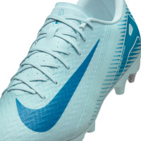 Nike Zoom Mercurial Vapor 16 Academy Crampons Vissés Chaussures de Foot (SG) Anti-Clog Bleu Clair Bleu