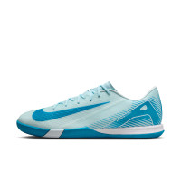 Nike Zoom Mercurial Vapor 16 Academy Chaussures de Foot en Salle (IN) Bleu Clair Bleu