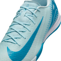 Nike Zoom Mercurial Vapor 16 Academy Chaussures de Foot en Salle (IN) Bleu Clair Bleu