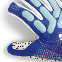 PUMA Future Ultimate NC Gants de Gardien de But Bleu Blanc Turquoise