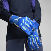 PUMA Future Pro Gants de Gardien de But Bleu Blanc Turquoise