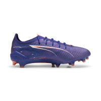 PUMA Ultra 5 Ultimate Gras Voetbalschoenen (FG) Paars Lichtroze Wit