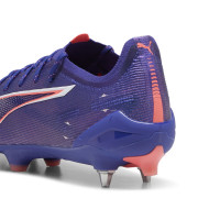 PUMA Ultra 5 Ultimate IJzeren-Nop Voetbalschoenen (SG) Paars Lichtroze Wit