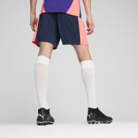 PUMA individualFINAL Short d'Entraînement Bleu Foncé Rose Clair Mauve