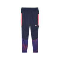 PUMA individualFINAL Pantalon d'Entraînement Bleu Foncé Mauve Rose Clair