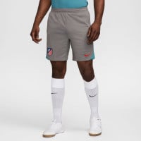 Nike Atletico Madrid Strike Short d'Entraînement 2024-2025 Gris Bleu Clair Rouge