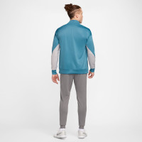 Nike Atletico Madrid Strike Survêtement à Capuche Full-Zip 2024-2025 Bleu Clair Gris Rouge