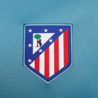 Nike Atletico Madrid Strike Survêtement à Capuche Full-Zip 2024-2025 Bleu Clair Gris Rouge