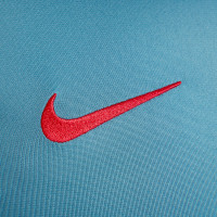 Nike Atletico Madrid Strike Survêtement à Capuche Full-Zip 2024-2025 Bleu Clair Gris Rouge