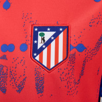 Nike Atletico Madrid Pre-Match Maillot d'Entraînement 2024-2025 Rouge Bleu Blanc