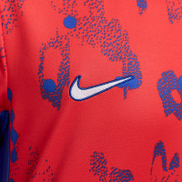 Nike Atletico Madrid Pre-Match Maillot d'Entraînement 2024-2025 Rouge Bleu Blanc