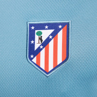 Nike Atletico Madrid Strike Maillot d'Entraînement 2024-2025 Bleu Clair Gris Rouge