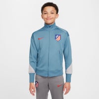 Nike Atletico Madrid Strike Trainingspak Full-Zip 2024-2025 Kids Lichtblauw Grijs Rood