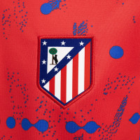 Nike Atletico Madrid Pre-Match Trainingsshirt 2024-2025 Kids Rood Blauw Wit