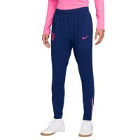 Nike Atletico Madrid Strike Survêtement 1/4-Zip 2024-2025 Rose Bleu Foncé