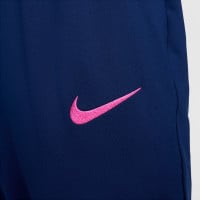 Nike Atletico Madrid Strike Survêtement 1/4-Zip 2024-2025 Rose Bleu Foncé