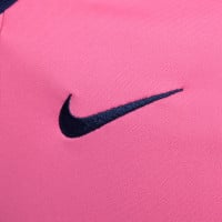 Nike Atletico Madrid Strike Survêtement 1/4-Zip 2024-2025 Rose Bleu Foncé