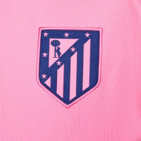 Nike Atletico Madrid Strike Survêtement à Capuche Full-Zip 2024-2025 Enfants Rose Bleu Foncé