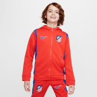 Nike Atletico Madrid Strike Survêtement à Capuche Full-Zip 2024-2025 Enfants Rouge Bleu