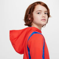 Nike Atletico Madrid Strike Survêtement à Capuche Full-Zip 2024-2025 Enfants Rouge Bleu