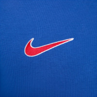 Nike Atletico Madrid Club Survêtement à Capuche 2024-2025 Bleu Rouge