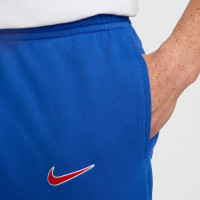 Nike Atletico Madrid Club Pantalon de Jogging 2024-2025 Bleu Rouge