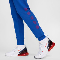 Nike Atletico Madrid Club Pantalon de Jogging 2024-2025 Bleu Rouge