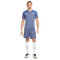 Nike Inter Milan Strike Short d'Entraînement 2024-2025 Gris-Bleu Bleu Beige