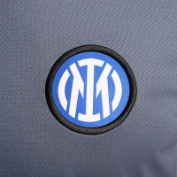 Nike Inter Milan Strike Maillot d'Entraînement 2024-2025 Gris-Bleu Bleu Beige