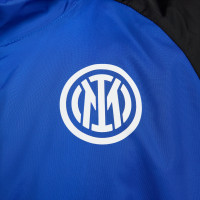 Nike Inter Milan Survêtement à Capuche Woven 2024-2025 Bleu Noir Blanc