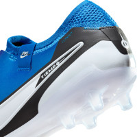 Nike Tiempo Legend 10 Elite Kunstgras Voetbalschoenen (AG) Blauw Wit Zwart