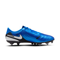 Nike Tiempo Legend 10 Academy Crampons Vissés Chaussures de Foot (SG) Anti-Clog Bleu Blanc Noir