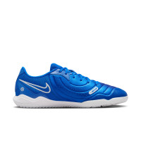 Nike Tiempo Legend 10 Academy Zaalvoetbalschoenen (IN) Blauw Wit