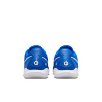 Nike Tiempo Legend 10 Academy Chaussures de Foot en Salle (IN) Bleu Blanc