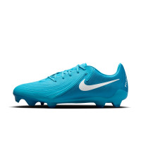 Nike Phantom GX II Academy Gras / Kunstgras Voetbalschoenen (MG) Blauw Wit