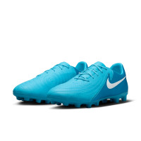 Nike Phantom GX II Academy Gazon Naturel Gazon Artificiel (MG) Bleu Clair Bleu