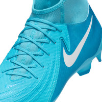 Nike Phantom Luna II Academy Gazon Naturel Gazon Artificiel Chaussures de Foot (MG) Bleu Blanc