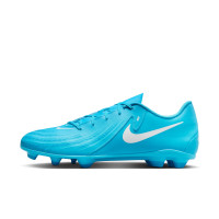 Nike Phantom GX II Club Gazon Naturel Gazon Artificiel Chaussures de Foot (MG) Bleu Clair Bleu