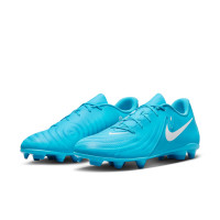 Nike Phantom GX II Club Gazon Naturel Gazon Artificiel Chaussures de Foot (MG) Bleu Clair Bleu