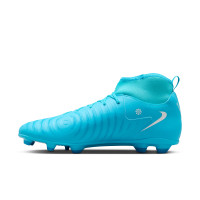 Nike Phantom Luna II Club Gras / Kunstgras Voetbalschoenen (MG) Blauw Wit