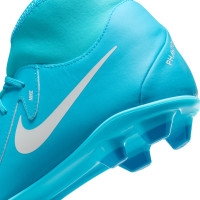 Nike Phantom Luna II Club Gras / Kunstgras Voetbalschoenen (MG) Blauw Wit