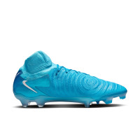 Nike Phantom Luna II Elite Gras Voetbalschoenen (FG) Blauw Wit