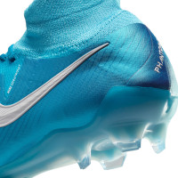 Nike Phantom Luna II Elite Gras Voetbalschoenen (FG) Blauw Wit