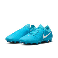 Nike Phantom GX II Pro Gazon Artificiel Chaussures de Foot (AG) Bleu Clair Bleu