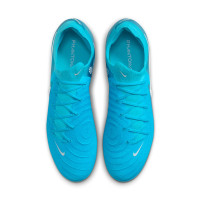 Nike Phantom GX II Pro Gazon Artificiel Chaussures de Foot (AG) Bleu Clair Bleu