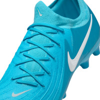 Nike Phantom GX II Pro Gazon Artificiel Chaussures de Foot (AG) Bleu Clair Bleu